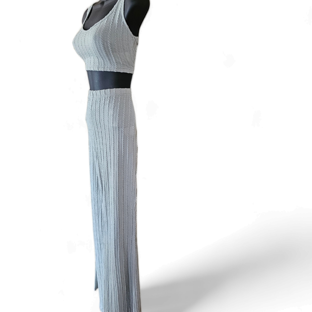 SHEIN, SIZE M, OLIVE PANTS/TOP - Picture 2 of 5